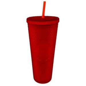 NWT: Starbucks red matte studded tumbler 2020